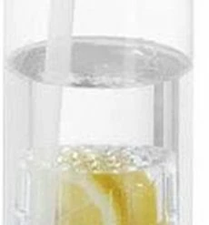 Gloednieuw 🔔 Merkloos Waterfles Met Naam - Drinkfles Met Rietje - Fruit Filter Infuser - 700 Ml - Wit - Vaderdag Cadeau 🥰 -T-fal winkle 230x840
