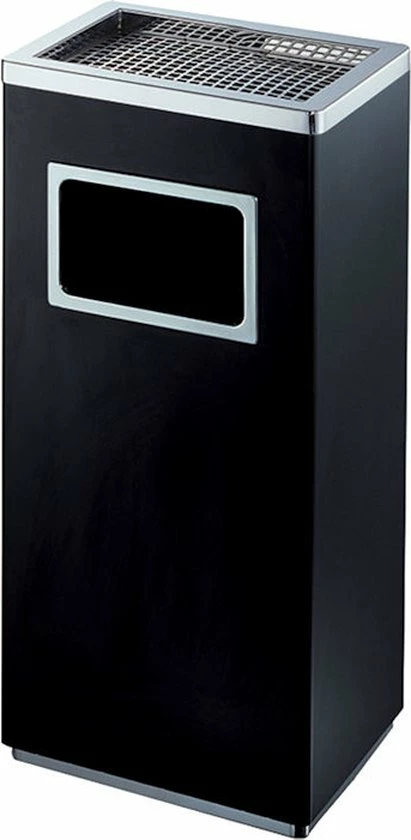 Promo 🔥 Merkloos Decopatent® Staande Asbak Met RVS Afvalbak - Asbak Voor Buiten - Vloerasbak - Buitenasbak Groot - Rookpaal - Asbakken - 30x24x62 ✔️ 3 Promo 🔥 Merkloos Decopatent® Staande Asbak Met RVS Afvalbak - Asbak Voor Buiten - Vloerasbak - Buitenasbak Groot - Rookpaal - Asbakken - 30x24x62 ✔️ - Afbeelding 3