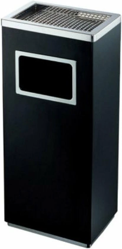 Promo 🔥 Merkloos Decopatent® Staande Asbak Met RVS Afvalbak - Asbak Voor Buiten - Vloerasbak - Buitenasbak Groot - Rookpaal - Asbakken - 30x24x62 ✔️ 6 Promo 🔥 Merkloos Decopatent® Staande Asbak Met RVS Afvalbak - Asbak Voor Buiten - Vloerasbak - Buitenasbak Groot - Rookpaal - Asbakken - 30x24x62 ✔️ - Afbeelding 6