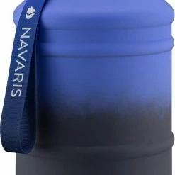 Kopen 😀 Navaris Enkelwandige Waterfles Van Rvs - Drinkfles - 2L - Extra Grote Roestvrijstalen Fles Met Drinkdop - Ideaal Tijdens Het Sporten - BPA-vrij 🎁