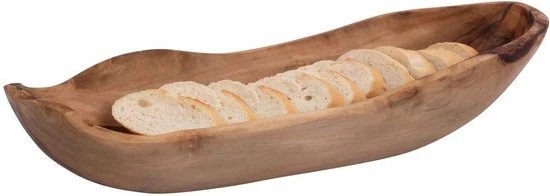 Goedkoop ⌛ Bowls And Dishes Pure Olive Wood Olijfhouten Broodmand Ca. 35 X 10 Cm | Cadeau Tip! ✨ 4 Goedkoop ⌛ Bowls And Dishes Pure Olive Wood Olijfhouten Broodmand Ca. 35 X 10 Cm | Cadeau Tip! ✨ - Afbeelding 4