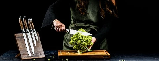 Hete verkoop π€© Laguiole Style De Vie Messenblok Luxury Line - 5-delig - Olijfhout π 7 Hete verkoop π€© Laguiole Style De Vie Messenblok Luxury Line - 5-delig - Olijfhout π - Afbeelding 7