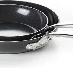 Hete verkoop 🧨 Greenpan Barcelona Pro Bakpan Set Van 2: 20cm + 28cm 👏