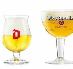 Flash-uitverkoop π Ritzenhoff Bier Glazen Cadeau 4 Stuks – Karmeliet – Duvel – Westmalle – Chimay π