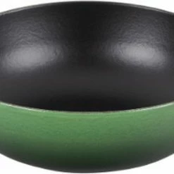Beste Verkoop 💯 Le Creuset Gietijzeren Balti-pan In Bamboo 24 Cm 2,7l 💯