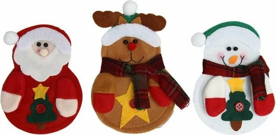 Gloednieuw β¨ Merkloos KERST BESTEKHOUDER - KERSTMAN | RENDIER | SNEEUWMAN - (3stks) π 5 Gloednieuw β¨ Merkloos KERST BESTEKHOUDER - KERSTMAN | RENDIER | SNEEUWMAN - (3stks) π - Afbeelding 5