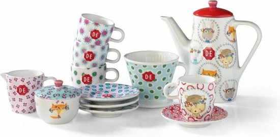Goedkoop π Douwe Egberts Kinderservies - 12-delig 𧨠1 Goedkoop π Douwe Egberts Kinderservies - 12-delig π§¨
