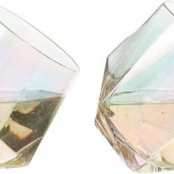 Top 10 😀 CKB Ltd - Diamond Tumbler Glas - Whiskey Rum Glazen Set Van 2 - 450 Ml 🥰 -T-fal winkle 550x275