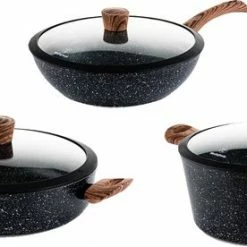 Beste recensies van βοΈ Westinghouse Pannenset - Speciale Editie Wokpan 30cm + Hapjespan 28cm + Braadpan 28cm - Speciale Editie π