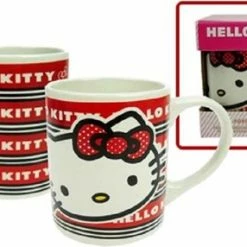 Uitgang 😉 Sanrio Hello Kitty Hello Kitty - Mok - Rood - Keramiek - 250ml 😉