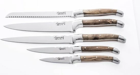 Hete verkoop π€© Laguiole Style De Vie Messenblok Luxury Line - 5-delig - Olijfhout π 20 Hete verkoop π€© Laguiole Style De Vie Messenblok Luxury Line - 5-delig - Olijfhout π - Afbeelding 20