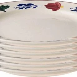 Nieuw โ๏ธ Boerenbont Bord Ø24 Cm 6 Stuks ๐