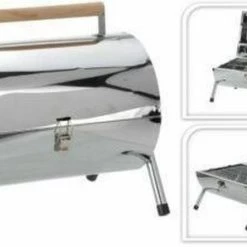 Beste Pirce ❤️ BBQ Collection Houtskoolbarbecue - Cilinder - Chroom 😀 -T-fal winkle 550x298 4