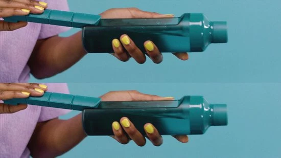 Begroting π― YOS Bottle - Waterfles Met 4-vaks Pillendoos - 375ml - Blauw - BPA-vrij β 2 Begroting π― YOS Bottle - Waterfles Met 4-vaks Pillendoos - 375ml - Blauw - BPA-vrij β - Afbeelding 2