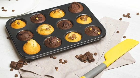 Hete verkoop π Sareva Muffinvorm - 12 Muffins - Large π 2 Hete verkoop π Sareva Muffinvorm - 12 Muffins - Large π - Afbeelding 2