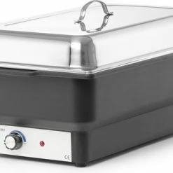 Kopen 🎁 Hendi Chafing Dish Tellano - Warmhoudschaal Elektrisch - Buffetwarmer 9 Liter - GN 1/1 - 57,3x34,8x(H)28,4cm 🤩 -T-fal winkle 550x321
