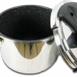 Beste Verkoop 🔔 Royal Swiss -Roestvrijstalen Snelkookpan 6 Liter In Steen-Pressure Cooker ✨