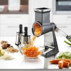 Promo 🎉 GEFU Trommelrasp Transforma - Zilver Grijs 🎉 -T-fal winkle 550x348 1