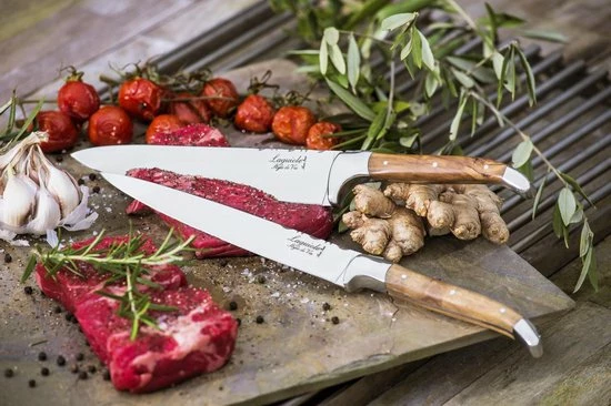 Hete verkoop π€© Laguiole Style De Vie Messenblok Luxury Line - 5-delig - Olijfhout π 10 Hete verkoop π€© Laguiole Style De Vie Messenblok Luxury Line - 5-delig - Olijfhout π - Afbeelding 10