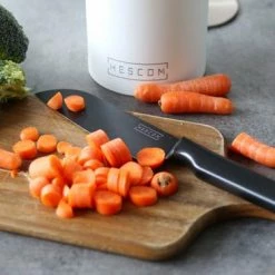 Beste recensies van 🔔 Hescom Messenset 7-delig Inclusief Messenblok - Roestvrijstaal / RVS Met Keramische 🧥 Coating Incl. Koksmes, Broodmes, Hakmes En Keukenschaar 😉 -T-fal winkle 550x366 15