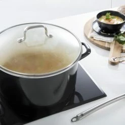 Beste Pirce 🌟 BK - Emaille Soeppan - 28 Cm - Zwart 🎁 -T-fal winkle 550x366 154