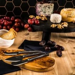 Groothandel ⌛ Laguiole Style De Vie Kaasmessenset Premium Line - 3-delig - Stonewash 🔥 -T-fal winkle 550x366 165