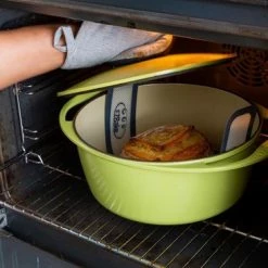 Gloednieuw 🌟 EZBake Bakmat - Siliconen Bakmat - Dutch Oven - Zuurdesem - Bread Sling - Non-stick - Herbruikbaar - Hittebestendig Tot 245 C - 21 Cm ✔️ -T-fal winkle 550x366 75