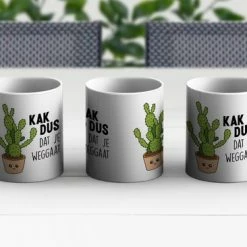 Kopen 🎉 OneMillionMugs Mok - Koffiemok - Spreuken - Quote - 'Kak Dus Dat Je Weggaat' - Baan - Mokken - 350 ML - Beker - Koffiemokken - Theemok - Sinterklaas Decoratie - Uitdeelcadeautjes Voor Kinderen - Schoencadeautjes Sinterklaas 🛒 -T-fal winkle 550x366 87