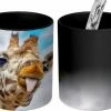Korting 🔔 OneMillionMugs Magische Mok - Foto Op Warmte Mokken - Koffiemok - Giraffe - Grappig - Tong - Kinderen - Jongens - Meisjes - Kind - Magic Mok - Beker - 350 ML - Theemok - Sinterklaas Decoratie - Uitdeelcadeautjes Voor Kinderen - Schoencadeautjes Sinterklaas 👍