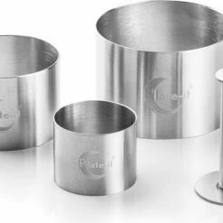 Begroting 😀 Plate-it Garneerringen - 4-delige Set 👏