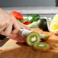 Korting ✔️ PAUDIN N8 Professioneel RVS Japans Groentemes 9 Cm - Vlijmscherp Schilmes Gemaakt Van Hoogwaardig Roestvast Duits Carbonstaal - Damascus Patroon - Klein Officemes - Nu Extra Scherp Geprijst - Black Friday - Sint En Kerst 😉 -T-fal winkle 550x387 1