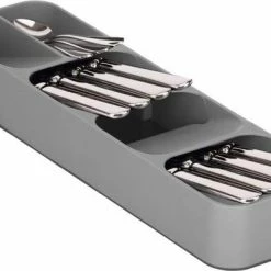 Beste deal ❤️ Springos Multifunctionele Bestekbak | Besteklade | Bestek Organizer | Kunststof | 39 X 11 X 5.5 CM ⌛