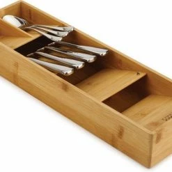 Beste deal 😀 Joseph Joseph Bestek Organizer Bamboe 5-vaks - Hout - Sorteervakken, Klaar Voor Gebruik, Duurzaam - Small 5-vaks ✨