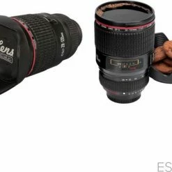 Groothandel 😀 ESTARK® Kwalitatieve Camera Lens Beker Tas Mok Thermos - Koffie Thee Coffee Mug - Must Have - Cameralens - Drinkbeker - 400 ML - Met Deksel - Camera Mok 😉 -T-fal winkle 550x401 1