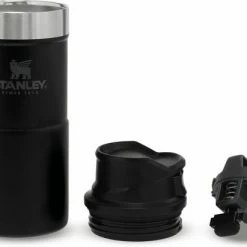 Korting 👏 Stanley PMI Stanley Trigger-Action Travel Mug 0.47L - Thermosfles - Matt Black 💯 -T-fal winkle 550x411 7