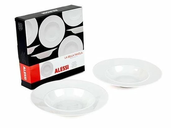 Beste recensies van π Alessi - Soepborden - Set Van 2 - Porselein Wit - Ø 23 Cm - 2 Stuks 𧨠1 Beste recensies van π Alessi - Soepborden - Set Van 2 - Porselein Wit - Ø 23 Cm - 2 Stuks π§¨