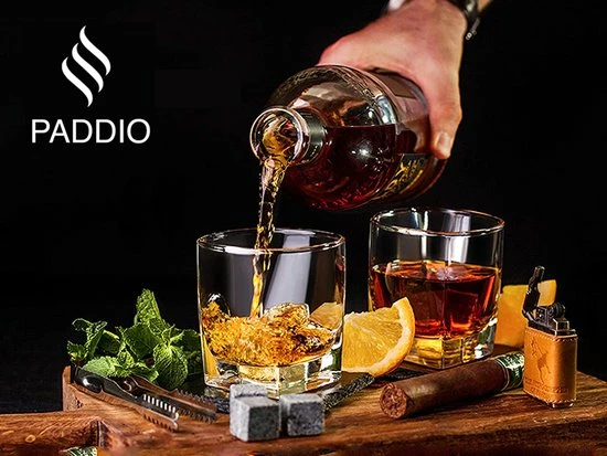 Promo π₯° Paddio Whiskey Set - Incl. Whiskey Glazen, Heupfles, Whiskey Stones En Shotglaasjes - Whiskey Cadeauset - Gift Set - Whisky Tasting - Platvink - Zakflacon - Borrelglaasjes - Whiskey Stenen π₯ 3 Promo π₯° Paddio Whiskey Set - Incl. Whiskey Glazen, Heupfles, Whiskey Stones En Shotglaasjes - Whiskey Cadeauset - Gift Set - Whisky Tasting - Platvink - Zakflacon - Borrelglaasjes - Whiskey Stenen π₯ - Afbeelding 3