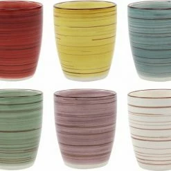 Groothandel 😀 Studio Tavola Bekers Ocean Blue 160 Ml - 6 Stuks 🛒 -T-fal winkle 550x441