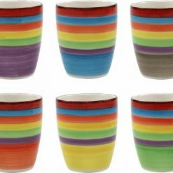 Groothandel 😀 Studio Tavola Bekers Ocean Blue 160 Ml - 6 Stuks 🛒 -T-fal winkle 550x446