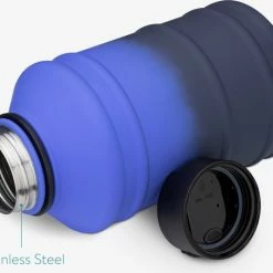 Kopen 😀 Navaris Enkelwandige Waterfles Van Rvs - Drinkfles - 2L - Extra Grote Roestvrijstalen Fles Met Drinkdop - Ideaal Tijdens Het Sporten - BPA-vrij 🎁 -T-fal winkle 550x455 1