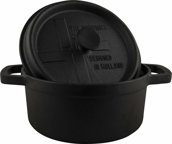 Nieuw β The Windmill BBQ Pan S 2 Ltr - Gietijzeren Pan Met Deksel En Een Vlakke Bodem π 11 Nieuw β The Windmill BBQ Pan S 2 Ltr - Gietijzeren Pan Met Deksel En Een Vlakke Bodem π - Afbeelding 11