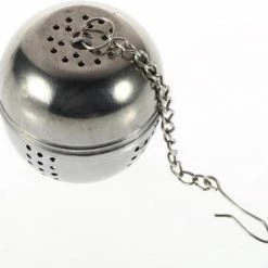 Goedkoop 🔔 Superdealer RVS Thee Ei Rond I Ronder Theefilter I Theefilter Mannetje I Theezeef I Theebol I Kruidenbol I Infuser ⭐