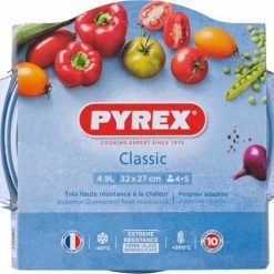 Uitgang 🛒 Pyrex Classic Easy Grip Ovenschaal 3,5 L + 1,4 L - 32 X 27 X 14 Cm 🤩 -T-fal winkle 550x468