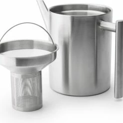Hete verkoop ⌛ Bredemeijer - Theepot Minuet Cylindre 1,2L Mat Dubbelwandig 🌟 -T-fal winkle 550x481 7