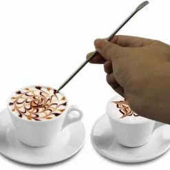 Top 10 🤩 Trading Barista Cappucino Latte Art Pen Set - Koffie Sjablonen Met 16 Cacaostrooier Sjablonen Pencil - Accesoires 💯 -T-fal winkle 550x485