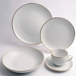 Gloednieuw π LUBIANA DAISY GOLD - Wit Porselein Handmatig Gedecoreerd Met Gouden Streep Koffie En Dinerservies 30-delig Voor 6 Personen β 18 Gloednieuw π LUBIANA DAISY GOLD - Wit Porselein Handmatig Gedecoreerd Met Gouden Streep Koffie En Dinerservies 30-delig Voor 6 Personen β -T-fal winkle 550x512 1