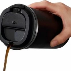 Top 10 ⭐ REGENTECH® Koffiebeker To Go - RVS Thermosbeker - Drinkfles - Herbruikbare Koffiebeker - 500 Ml - Zwart ⭐ -T-fal winkle 550x513