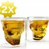 Beste recensies van ❤️ HomeShopXL Skull Glazen - Design Schedel Whiskey Glas - Set Van 2 Whiskeyglazen - 100ML Per Stuk - Borrel Party Feest Glazen 🎁