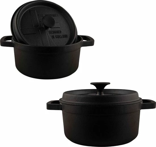 Nieuw β The Windmill BBQ Pan S 2 Ltr - Gietijzeren Pan Met Deksel En Een Vlakke Bodem π 5 Nieuw β The Windmill BBQ Pan S 2 Ltr - Gietijzeren Pan Met Deksel En Een Vlakke Bodem π - Afbeelding 5