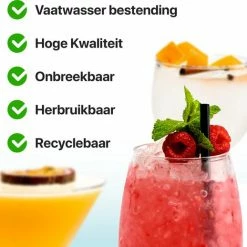 Top 10 👍 MyDrinkglass Plastic Longdrinkglazen Minneapolis | Plastic Longdrinkglazen | 2 Stuks | Plastic Glazen | Zero Waste | Herbruikbaar | Onbreekbaar Longdrinkglas | 340 Ml | 🔔 -T-fal winkle 550x518 1